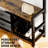 33.1" Wide Hall Tree With 2 Movable Drawers, Shoe Storage, Shelves And Garment Racks, 5-In-1 Entryway Bench With 23 Hooks