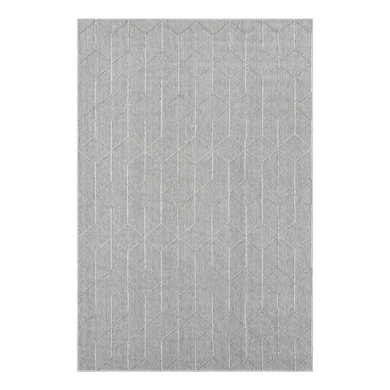 Indoor/Outdoor Trellis Area Rug, Rectangle 6'1" x 9'