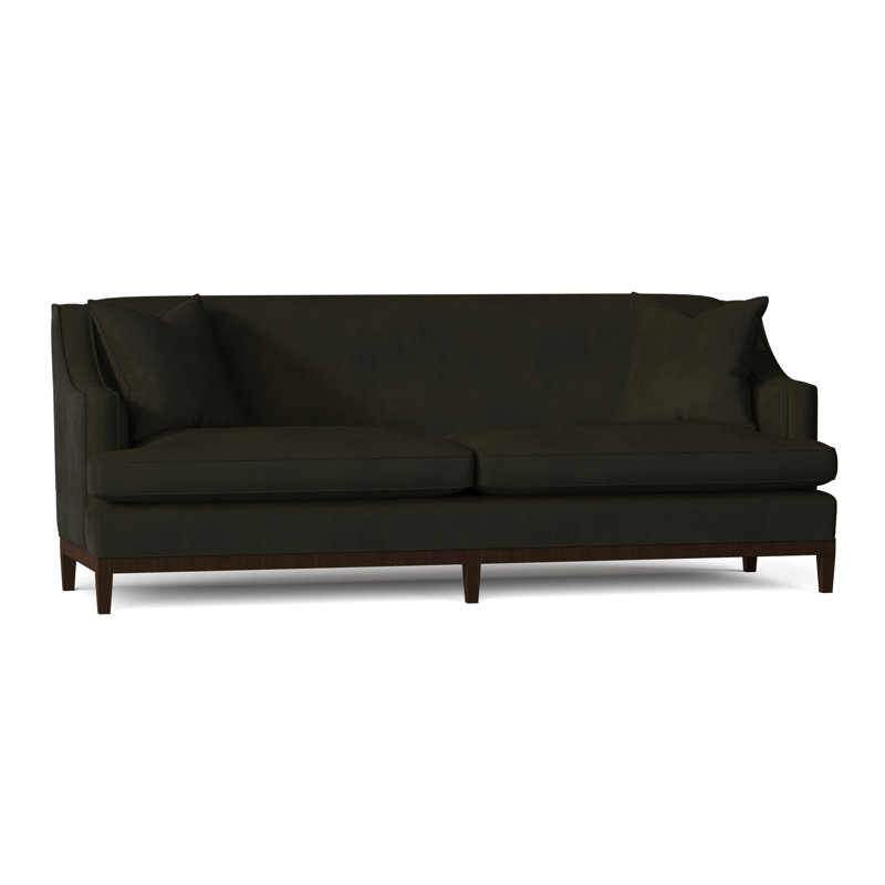 Cardiff Upholstered Sofa, 84" W, Café, Grayson Coal