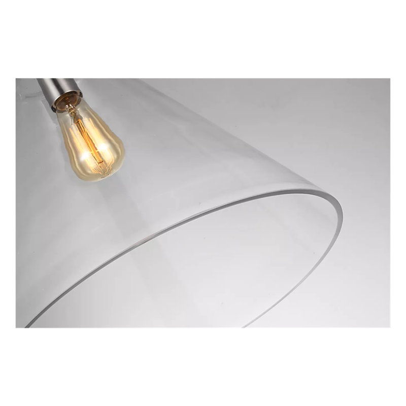 Catryn 1 - Light Single Pendant, Brushed Nickel