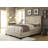 Addington Upholstered Linen Blend Panel Headboard-1568289094