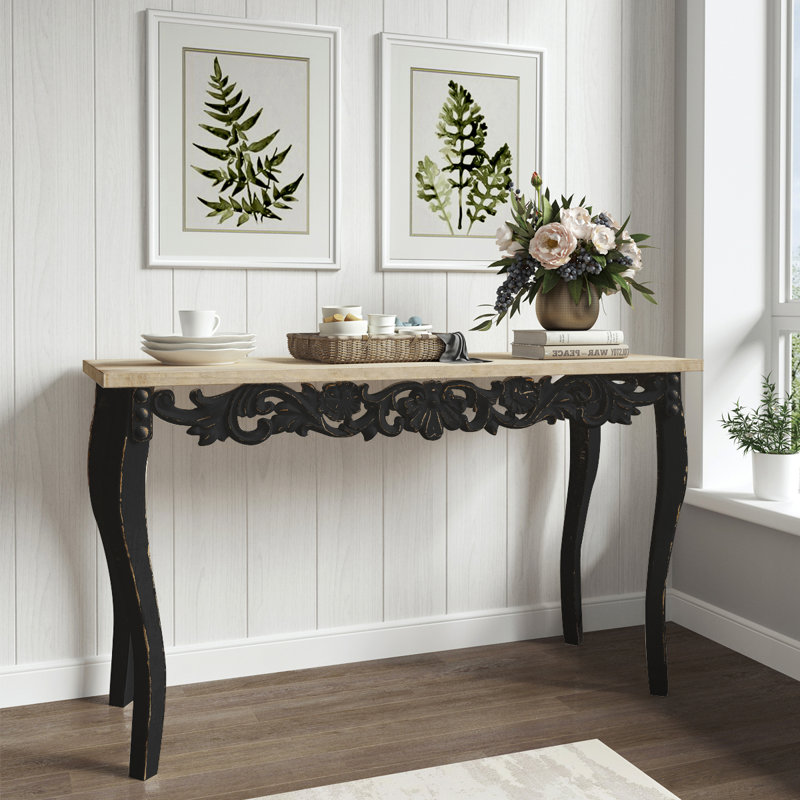 Rothley 47'' Console Table, Black