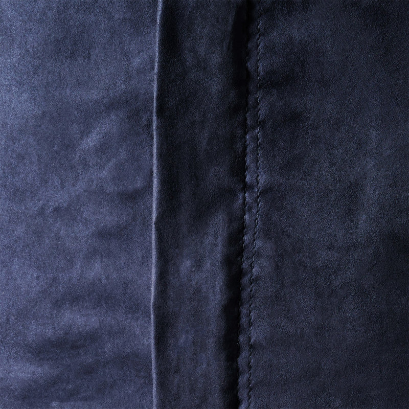 Lara 6.5 Foot Suede Cylindrical Bean Bag