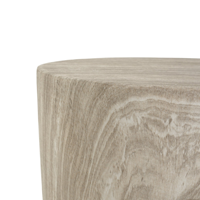 Table d'appoint ronde MGO pour intérieur/extérieur avec découpe sculpturale