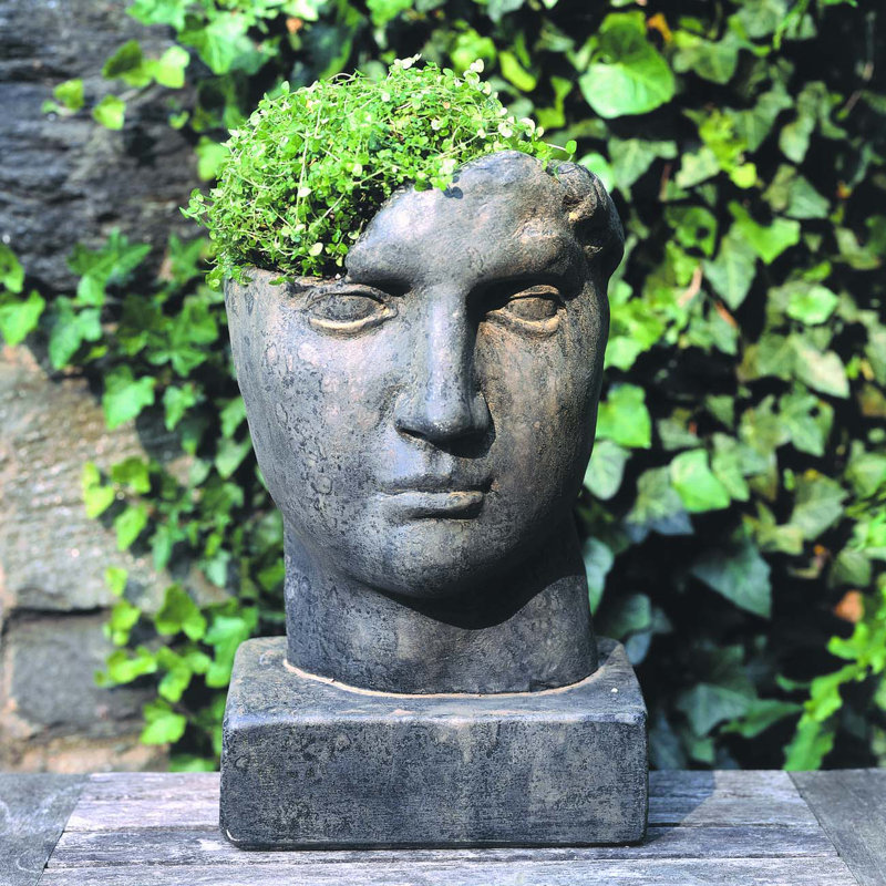 Estancia Handmade Planter, Graystone