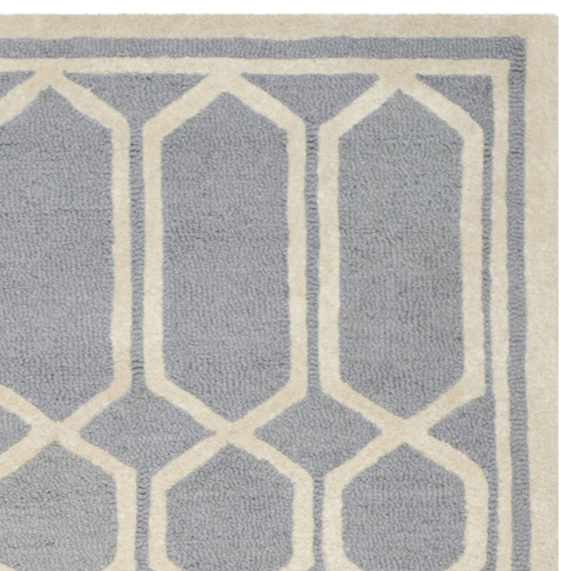 Mauch Cambridge Hand Tufted Wool Geometric Rug, Rectangle 2' x 3'
