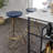 Melster 30" Modern Industrial Metal Backless Circular Bar Stool-1062454573