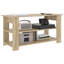 Unfinished TV Stand for TVs up to 88"-365699702
