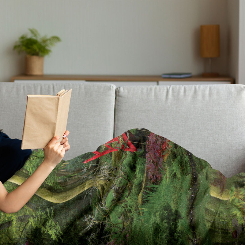 Hand Woven Throw Blanket, 60" x 80"