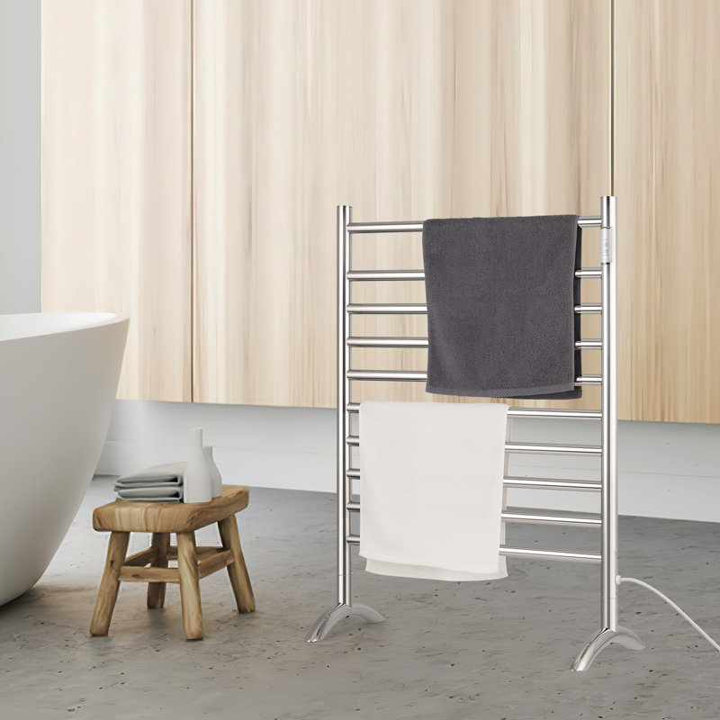 Chauffe-serviettes électrique 10 bars, Miroir poli