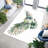Chic Floral Design With Pile Soft Type Printed Rug Ideal for Adding a Touch of Elegance to Your Living Room or Bedroom-1231120043