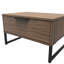 Turah 58cm W Manufactured Wood Bedside Table-757749459