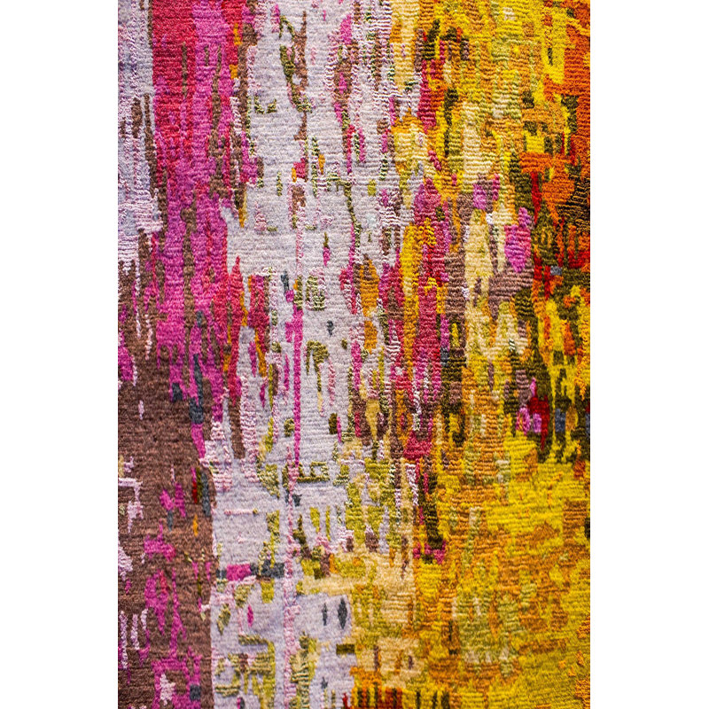 Premium Hall Carpet, 3D Digital Printed, 39.4 x 59.1 Inches | 100% Polyester, Antibacterial, Non-Slip Underside | Pile Height: 0.04 Inches, Machine Washable, Ideal for Living Room & Entryway Decor