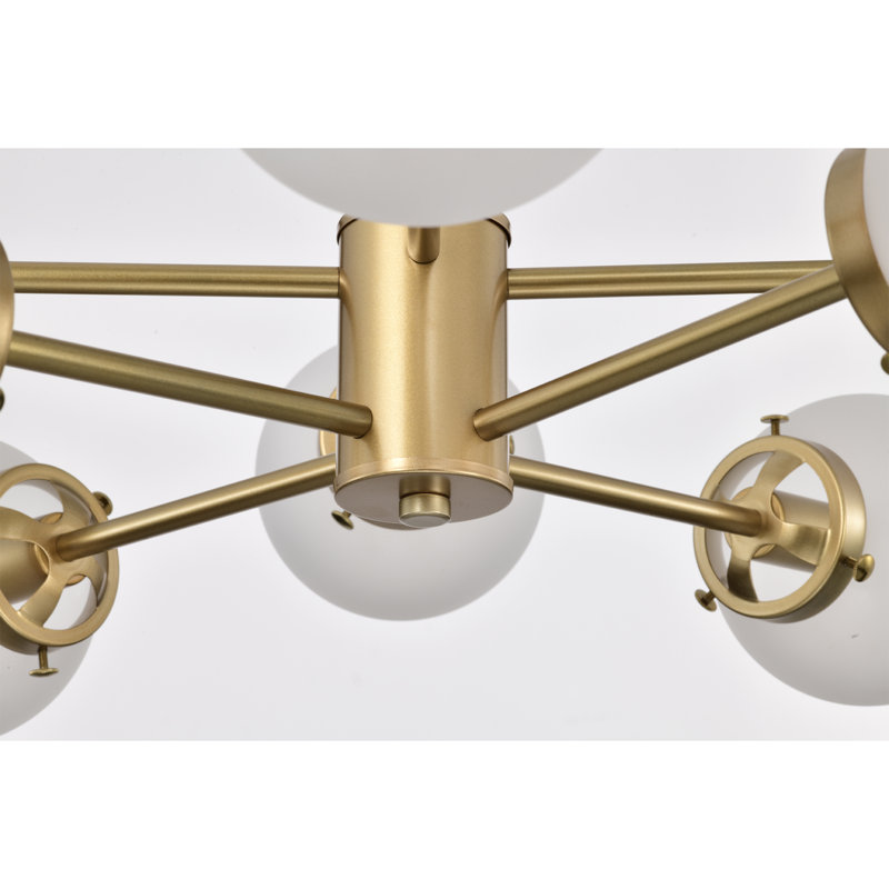 8 - Light Dimmable Sputnik Chandelier