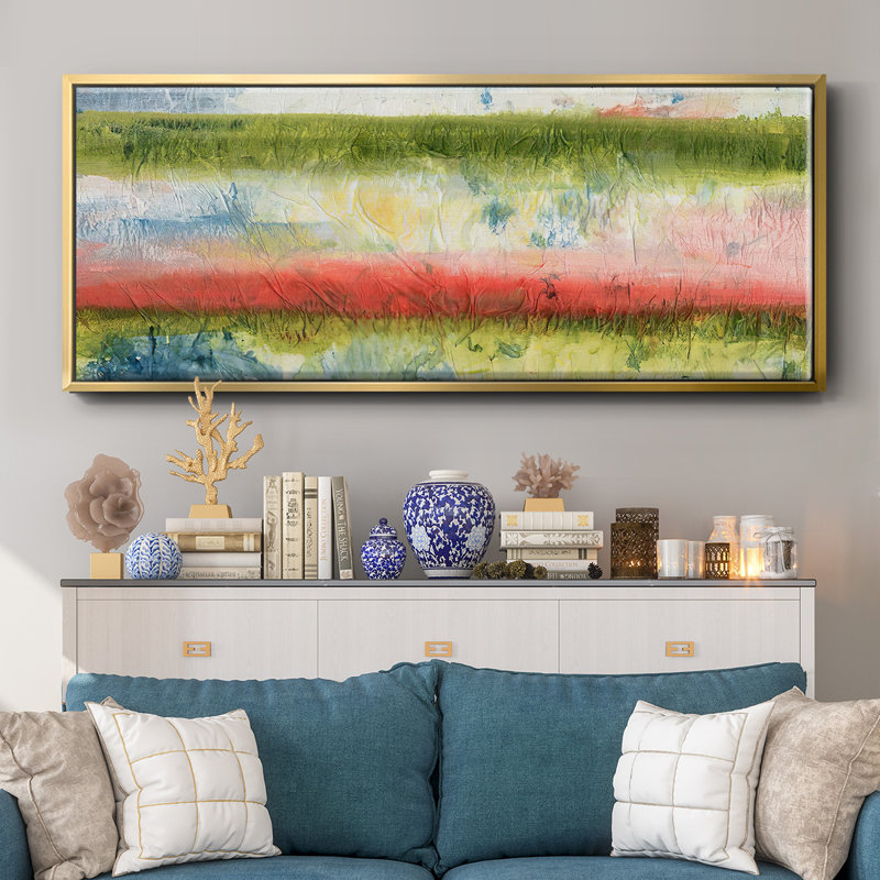 Nature's Flag II- Framed Canvas