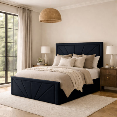 Phoenix Modern Upholstered Bed Frame 