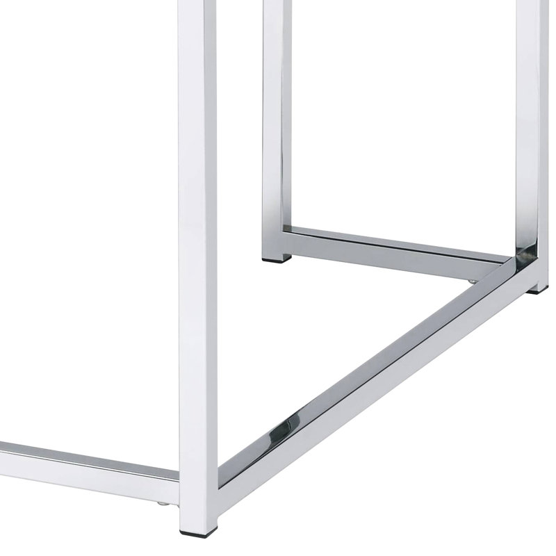 Table basse moderne en chêne naturel avec base - choix fonctionnel et élégant avec détails décoratifs