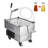 VEVOR Mobile Fryer Filter, 18L Oil Tank Capacity, Oil Filtration System