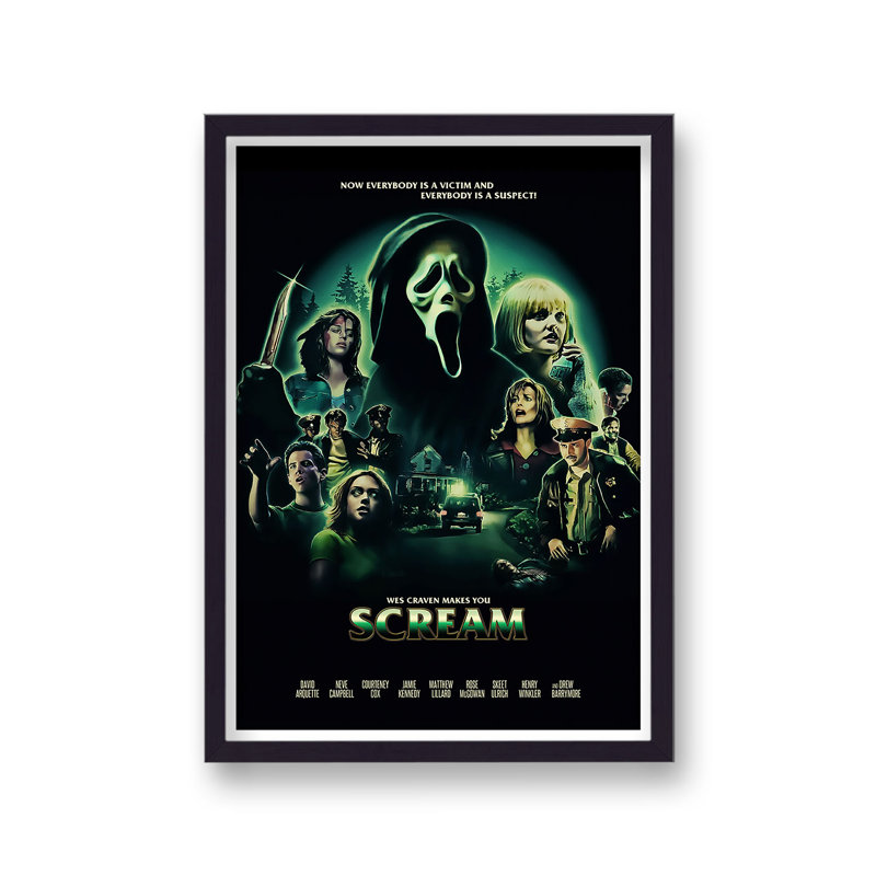 Scream V4 Reimagined Movie - Single Picture Frame Print