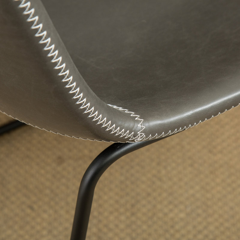 Ensemble de 2 chaises de salle à manger, Gris