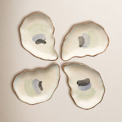 Seaside 7" Ceramic Bread and Butter Plate
