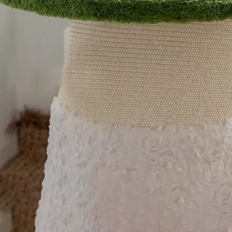 2 Tiers Cat Tree with Condons,Perch,Scratching Posts