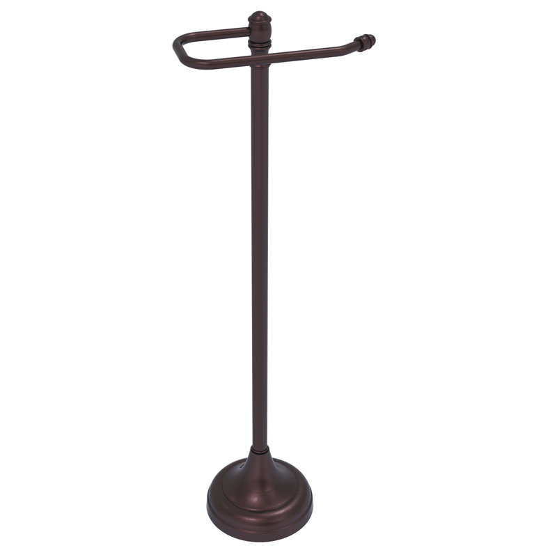 Porte-papier hygiénique sur pied Freyja, Bronze antique