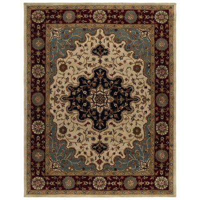 Balthrop Hand Tufted Wool Oriental Rug