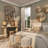 Haider Glass and Metal Arched Window Pane Inspired Wall Mirror-736747601-736818524-736818525