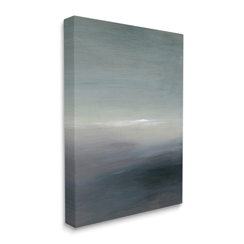 "Obscure Abstract Landscape", art mural par Grace Popp, H 20 po x l 16 po x P 1,5 po