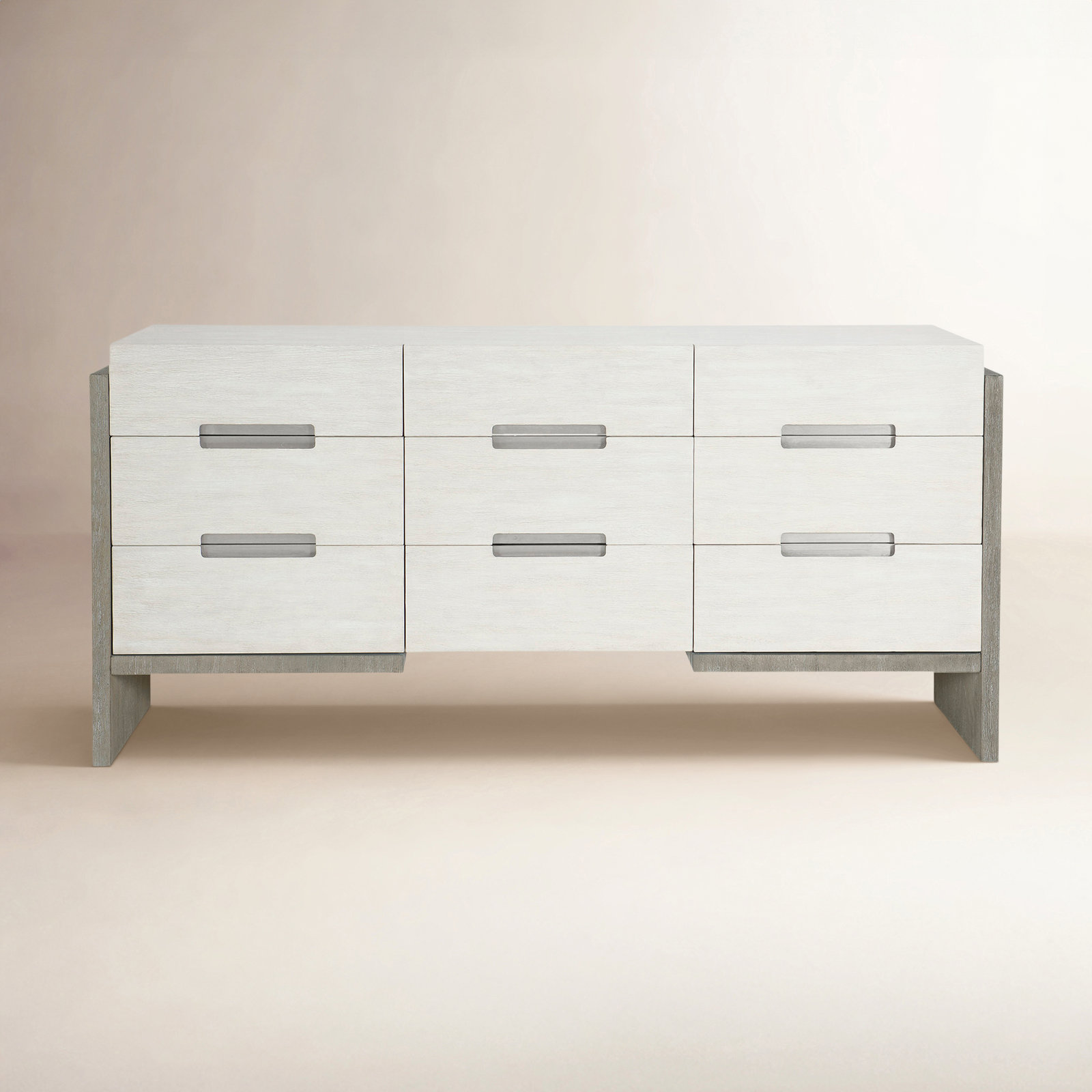 Foundations Dresser in Dark Shale Finish, Linen/Light Shale