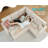Sofa Bed, Sleeper Sofa With Storage Seat & Pull Out Bed , L Shape Sofa For Living Room, Linen-2042376176