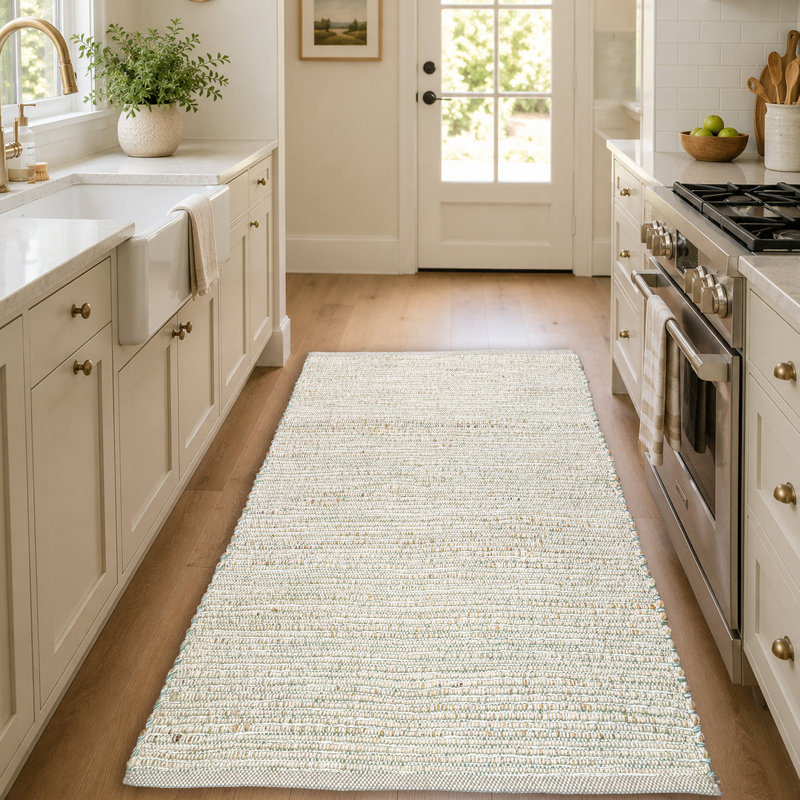 Tapis en jute Aleksei, Cream Ivory, Rectangulaire 3 pi x 5 pi