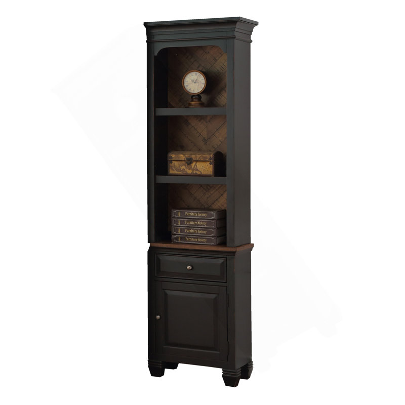 Armoire de droite, aucun assemblage requis, finition noire héritage