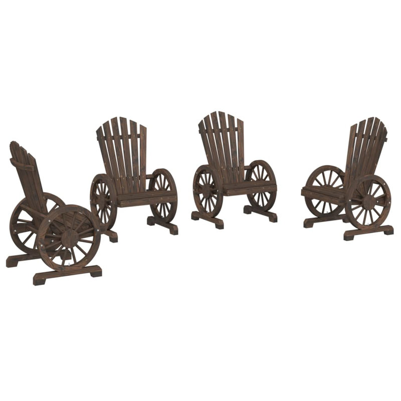 Elliana Outdoor Lounge Chair, Dark Brown