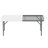 Pendarvis 70.9" W x 27.6" D Rectangular Folding Metal Camping Table-2108927999