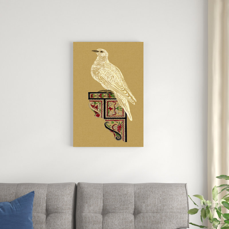 Bird Impression II - Wrapped Canvas Print, 30" H x 20" W x 1.25" D