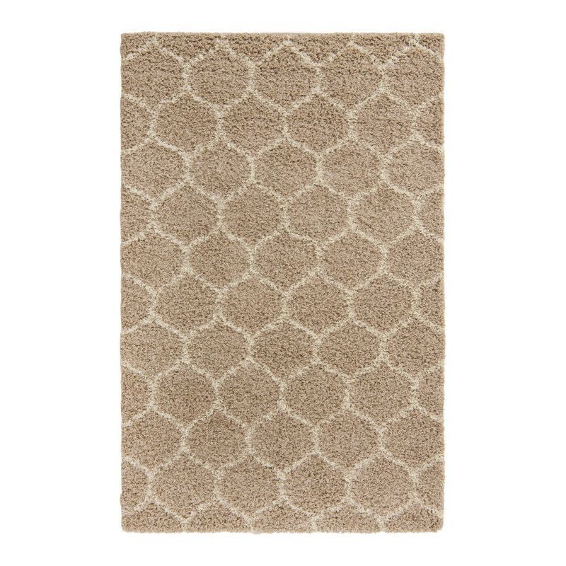 Geometric Indoor Rug, Rectangle 5'3" x 8'