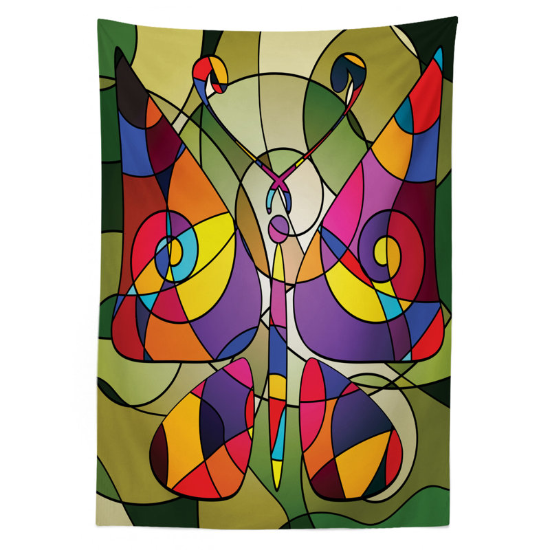 Nappe Ambesonne Butterflies, 70 po x 52 po