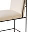 Julissa Upholstered Bar Stool with Metal Frame-390240268