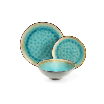 Maldive 12 Piece Stoneware Dinnerware Set - Service for 4