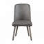 Chaises d'appoint rembourrées en cuir de polyuréthane