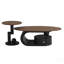 Ensemble de 2 tables gigognes Luxury