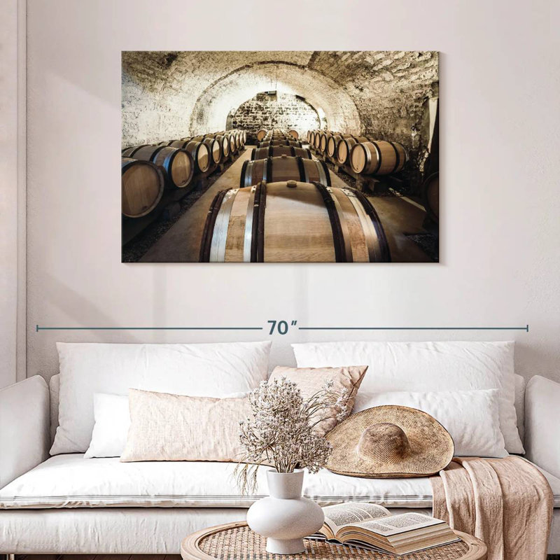 Ancienne cave à vin Yarlin, H 30 po x l 45 po