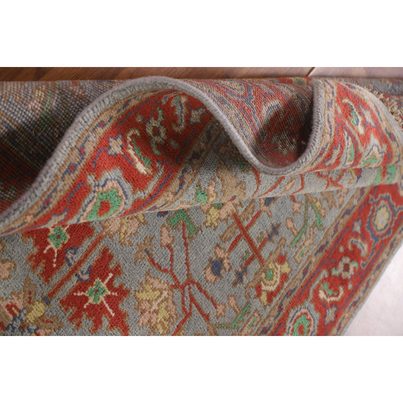 Tapis traditionnel indien fait à la main 4 x 6