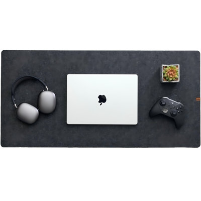Large Felt Desk Mat - Charcoal