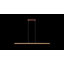 Luminaire suspendu linéaire à 1 lumière à DEL pour îlot de cuisine Denison-585964881