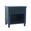 Table de chevet avec rangement Westport Modern Farmhouse USB-C - bleu marine-128817090
