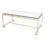 Parallel Sled Glass Coffee Table