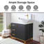  Ensemble de meuble-lavabo simple autoportant Modern-1888346040